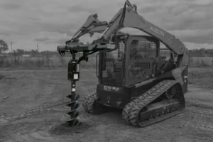 Auger Attachment for Skidsteer
