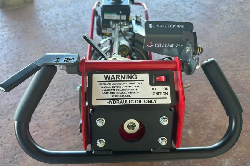 Gas Powered 18″ Track Sod Cutter